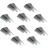 Ipower 19 Inch Gull Wing Hydroponic Grow Light Reflector Hood, 10-Pack, 10PK GLWING20X10